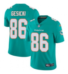 Nike Dolphins #86 Mike Gesicki Aqua Green Team Color Youth Stitched NFL Vapor Untouchable Limited Jersey