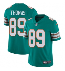 Nike Dolphins #89 Julius Thomas Aqua Green Alternate Youth Stitched NFL Vapor Untouchable Limited Jersey