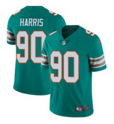 Nike Dolphins #90 Charles Harris Aqua Green Alternate Youth Stitched NFL Vapor Untouchable Limited Jersey