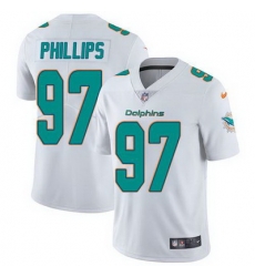 Nike Dolphins #97 Jordan Phillips White Youth Stitched NFL Vapor Untouchable Limited Jersey