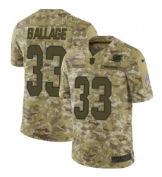 Youth Kalen Ballage Miami Dolphins Limited 2018 Salute to Service Nike Jersey Camo