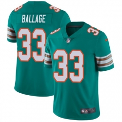 Youth Kalen Ballage Miami Dolphins Limited Alternate Vapor Untouchable Nike Jersey Aqua