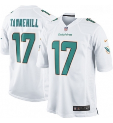 Youth Nike Miami Dolphins 17 Ryan Tannehill Game White NFL Jersey