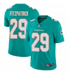 Youth Nike Miami Dolphins 29 Minkah Fitzpatrick Aqua Green Team Color Vapor Untouchable Elite Player NFL Jersey