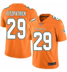 Youth Nike Miami Dolphins 29 Minkah Fitzpatrick Limited Orange Rush Vapor Untouchable NFL Jersey
