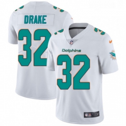 Youth Nike Miami Dolphins 32 Kenyan Drake White Vapor Untouchable Limited Player NFL Jersey