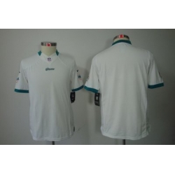 Youth Nike NFL Miami Dolphins Blank White Color[Youth Limited Jerseys]