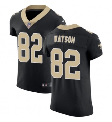 Elite Nike Black Mens Benjamin Watson Home Jersey NFL 82 New Orleans Saints Vapor Untouchable
