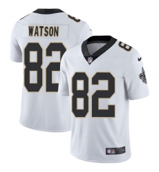 Limited Nike White Mens Benjamin Watson Road Jersey NFL 82 New Orleans Saints Vapor Untouchable