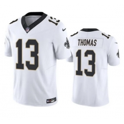 Men New Orleans Saints 13 Michael Thomas White 2023 F.U.S.E. Vapor Untouchable Limited Stitched Jersey