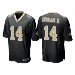Men Nike New Orleans Saints Mark Ingram II #14 Black Limited jersey
