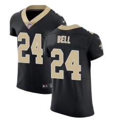 Nike New Orleans Saints 24 Vonn Bell Black Team Color Men Stitched NFL Vapor Untouchable Elite Jersey