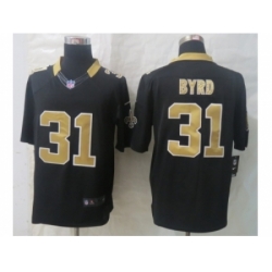 Nike New Orleans Saints 31 Jairus Byrd black Limited NFL Jersey