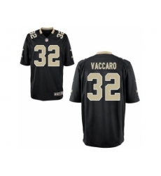 Nike New Orleans Saints 32 Kenny Vaccaro Black Game NFL Jersey