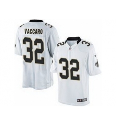 Nike New Orleans Saints 32 Kenny Vaccaro White Game NFL Jersey