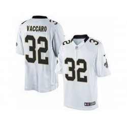 Nike New Orleans Saints 32 Kenny Vaccaro White Game NFL Jersey