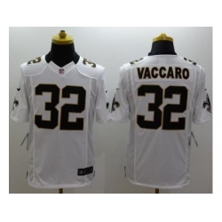 Nike New Orleans Saints 32 Kenny Vaccaro White Limited NFL Jersey
