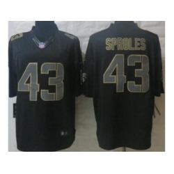 Nike New Orleans Saints 43 Darren Sproles Black Limited Impact NFL Jersey