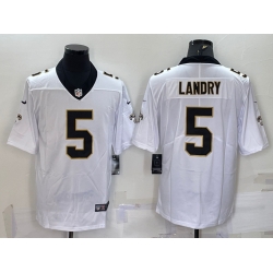Nike New Orleans Saints 5 Jarvis Landry White Vapor Untouchable Limited Jersey
