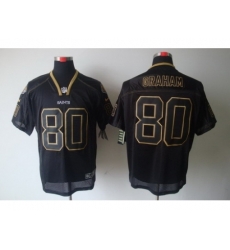 Nike New Orleans Saints 80 Jimmy Graham Black Elite Lights Out NFL Jersey