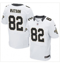 Nike New Orleans Saints #82 Benjamin Watson White Mens Stitched NFL Elite Jersey