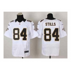 Nike New Orleans Saints 84 Kenny Stills white Elite NFL Jersey