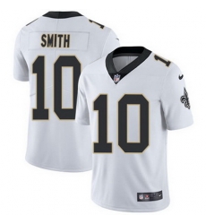 Nike Saints #10 Tre Quan Smith White Mens Stitched NFL Vapor Untouchable Limited Jersey