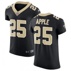 Nike Saints #25 Eli Apple Black Team Color Men Stitched NFL Vapor Untouchable Elite Jersey