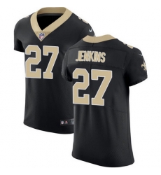 Nike Saints 27 Malcolm Jenkins Black Team Color Men Stitched NFL Vapor Untouchable Elite Jersey