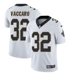 Nike Saints #32 Kenny Vaccaro White Mens Stitched NFL Vapor Untouchable Limited Jersey
