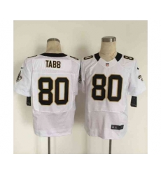 nike nfl jerseys new orleans saints 80 tabb white[Elite][tabb]
