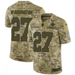 Dwayne Washington New Orleans Saints Youth Limited 2018 Salute to Service