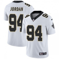 Youth New Orleans Saints 94 Cameron Jordan White Vapor Untouchable Limited Stitched Jersey 