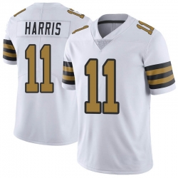 Youth New Orleans Saints Deonte Harris #11 Rush Stitched NFL Colo