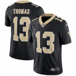 Youth Nike New Orleans Saints 13 Michael Thomas Black Team Color Vapor Untouchable Limited Player NFL Jersey
