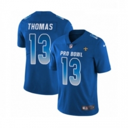 Youth Nike New Orleans Saints 13 Michael Thomas Limited Royal Blue NFC 2019 Pro Bowl NFL Jersey
