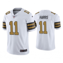 Youth Nike New Orleans Saints rush Limited Deonte Harris #11 white jersey