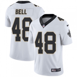 Youth Nike Saints #48 Vonn Bell White Stitched NFL Vapor Untouchable Limited Jersey