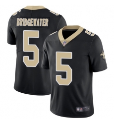 Youth Saints 5 Teddy Bridgewater Black Team Color Stitched Football Vapor Untouchable Limited Jersey