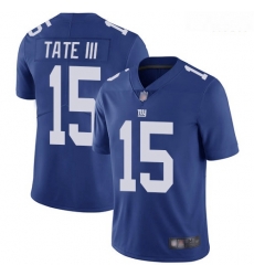 Giants 15 Golden Tate III Royal Blue Team Color Men Stitched Football Vapor Untouchable Limited Jersey