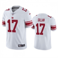 Men's New York Giants #17 Jamie Gillan White Vapor Untouchable Limited Stitched Jersey