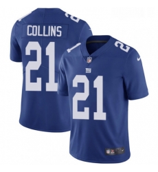 Mens Nike New York Giants 21 Landon Collins Royal Blue Team Color Vapor Untouchable Limited Player NFL Jersey
