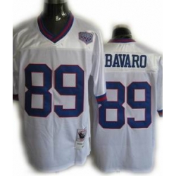 New York Giants 89 Mark Bavaro Throwback Jerseys white