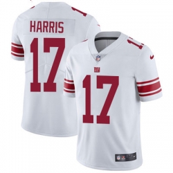 Nike Giants #17 Dwayne Harris White Mens Stitched NFL Vapor Untouchable Limited Jersey