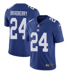 Nike Giants 24 James Bradberry Royal Blue Team Color Men Stitched NFL Vapor Untouchable Limited Jersey