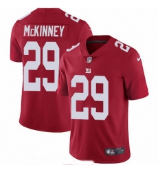 Nike Giants 29 Xavier McKinney Red Alternate Men Stitched NFL Vapor Untouchable Limited Jersey