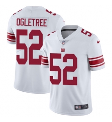 Nike Giants #52 Alec Ogletree White Mens Stitched NFL Vapor Untouchable Limited Jersey