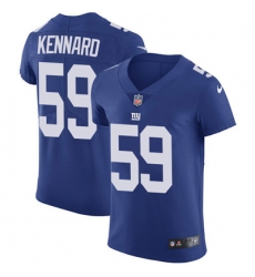Nike Giants #59 Devon Kennard Royal Blue Team Color Mens Stitched NFL Vapor Untouchable Elite Jersey
