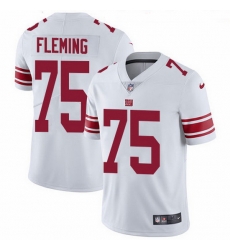 Nike Giants 75 Cameron Fleming White Men Stitched NFL Vapor Untouchable Limited Jersey