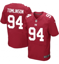 Nike Giants #94 Dalvin Tomlinson Red Alternate Mens Stitched NFL Elite Jersey